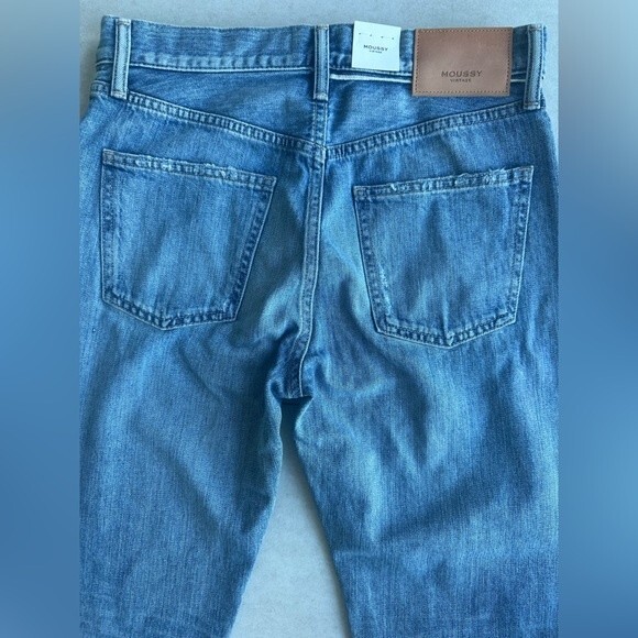 Moussy JULIAN LIGHT OZ TAPERED-HI Jeans in size 26 NWT - Picture 9 of 11